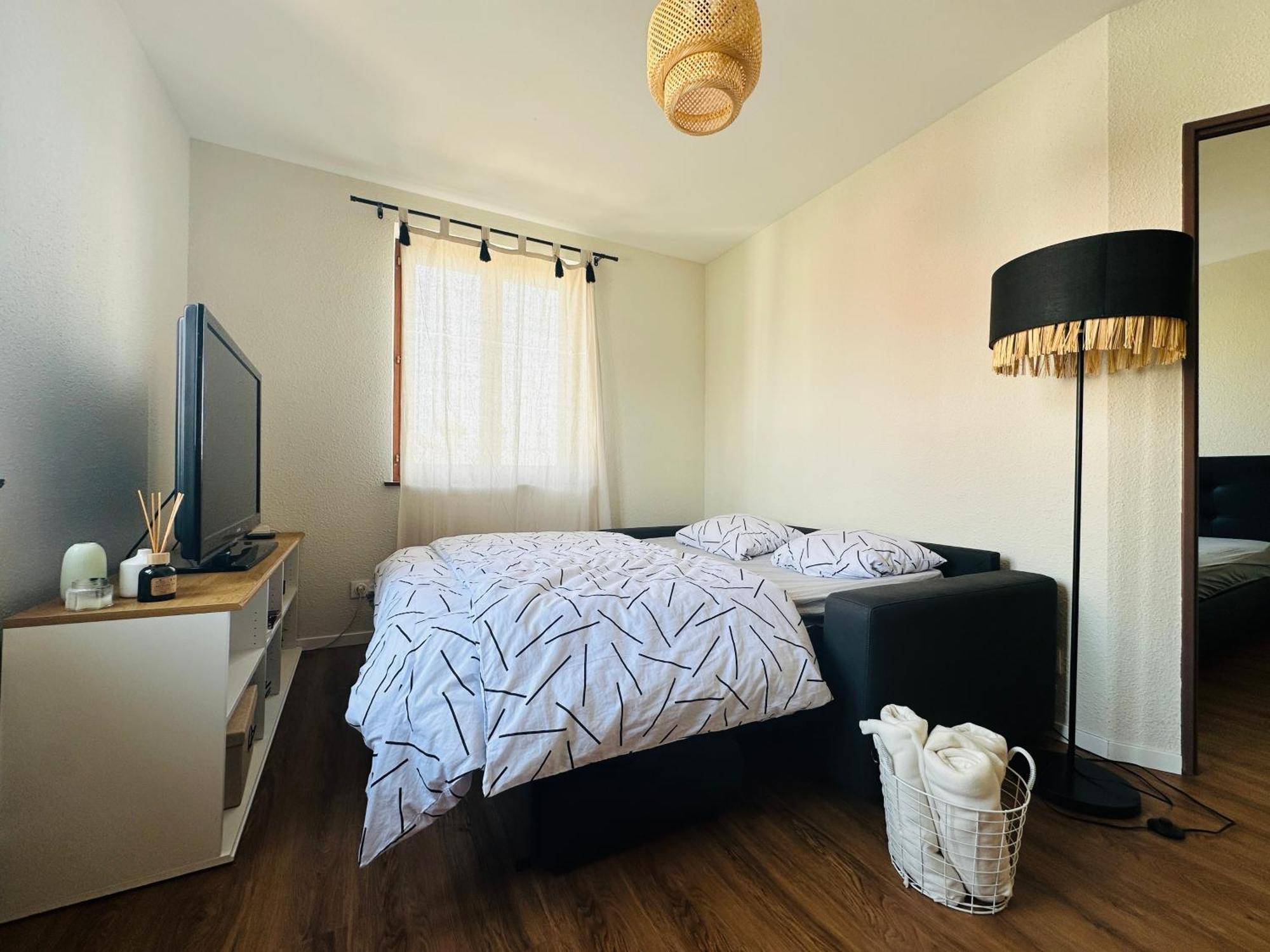 Charmant Appartement 2 Pieces Ostheim Exterior foto